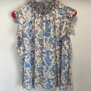 Melloday floral blouse